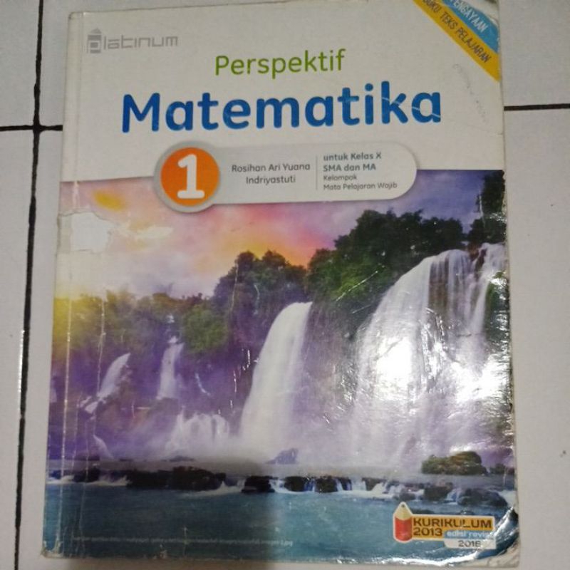 Buku Matematika Kelas 10, penerbit Platinum