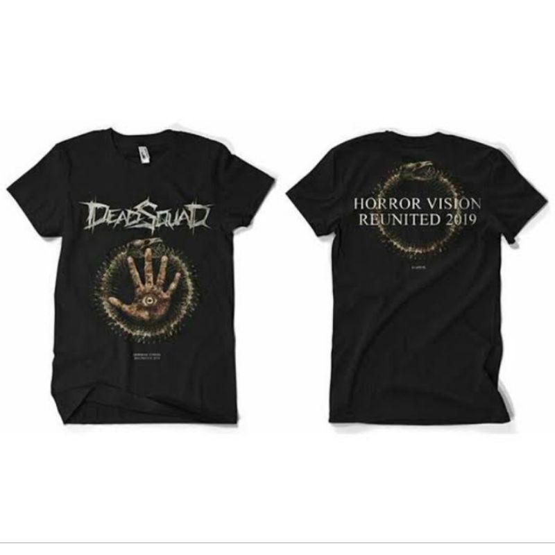 tshirt original dead squad horror vision
