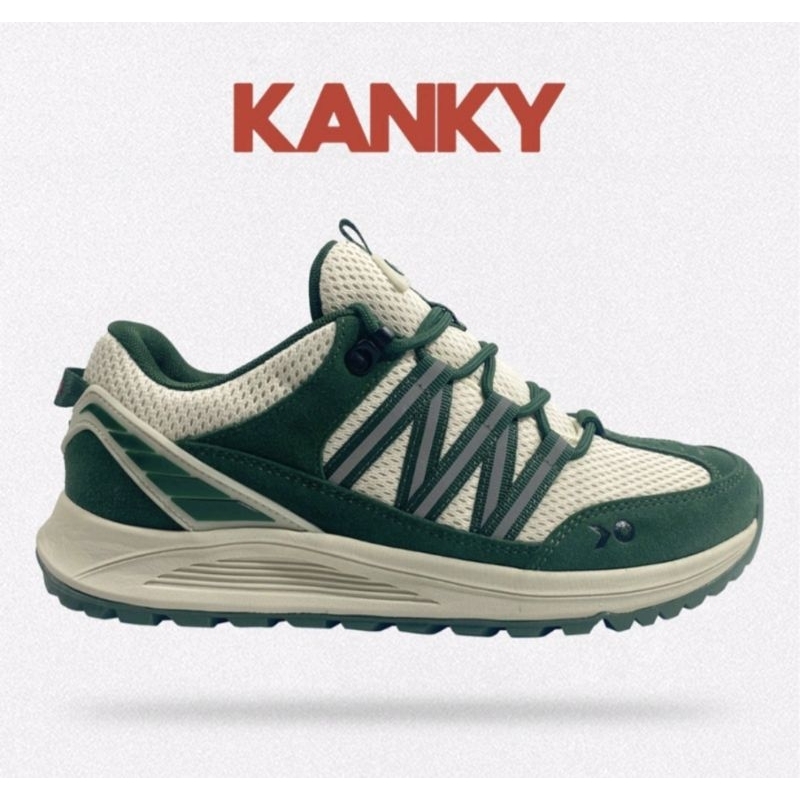 Sepatu Kanky Kitadake Creamy Green - Sepatu Gunung Casual Sport Style - Kanky Sport style