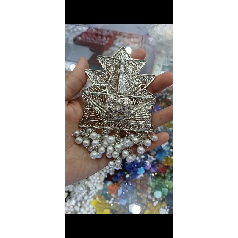 bros perak bakar juntai mutiara