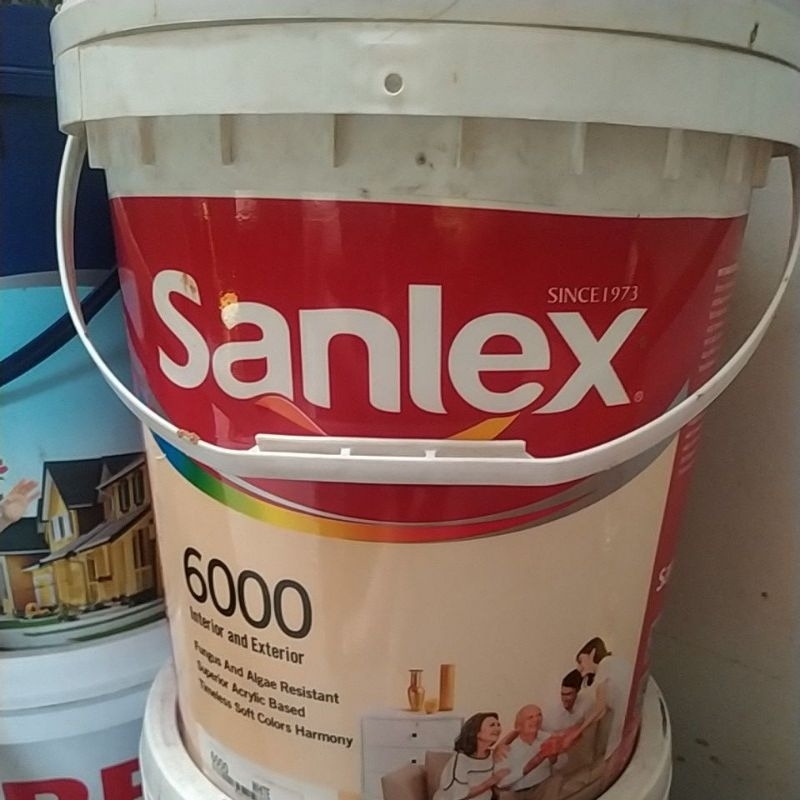 sanlex 25 kg warna putih cat tembok