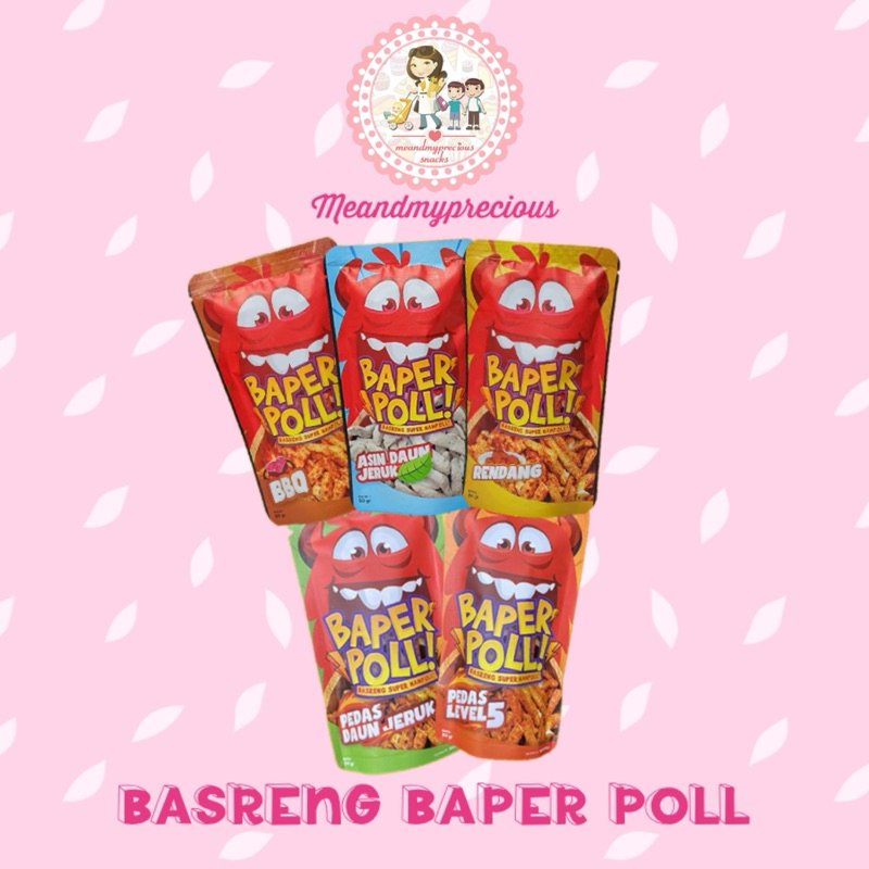 

MMP - Basreng Super Baper / basreng kekinian / snack viral / snack murah / Jajanan Viral Renyah Gurih Cemilan Kekinian Snack Keluarga Indonesia 50gr FREE bubblewrap dan dus