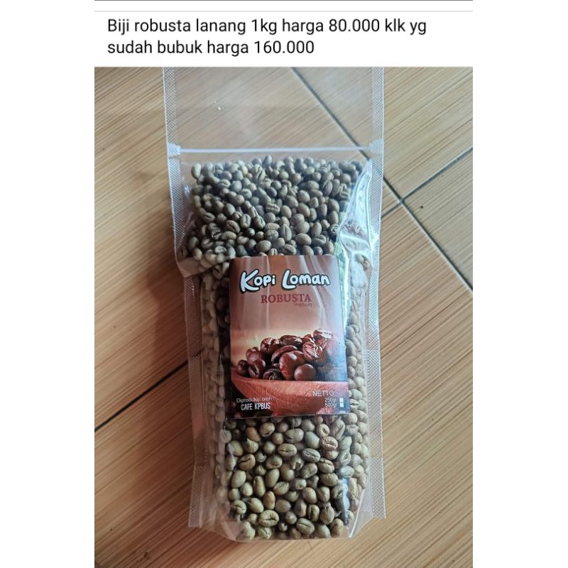 kopi robusta lanang