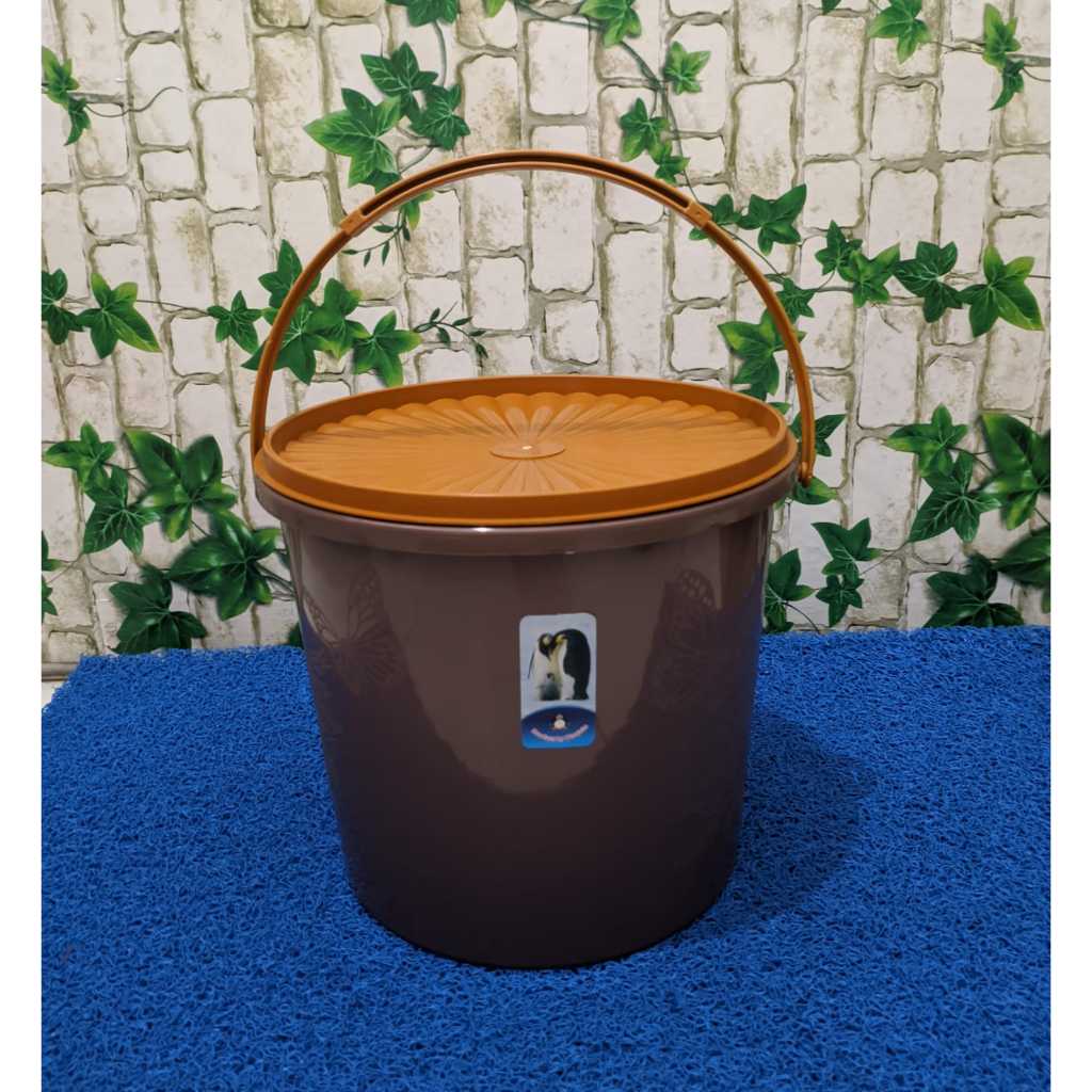 TOPLES BULAT COKLAT 5 LITER PINGUIN/ TOPLES BERKATAN / TOPLES ULANG TAHUN ULTAH / TOPLES PARCEL / TO