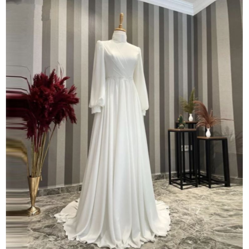 wedding dress simple