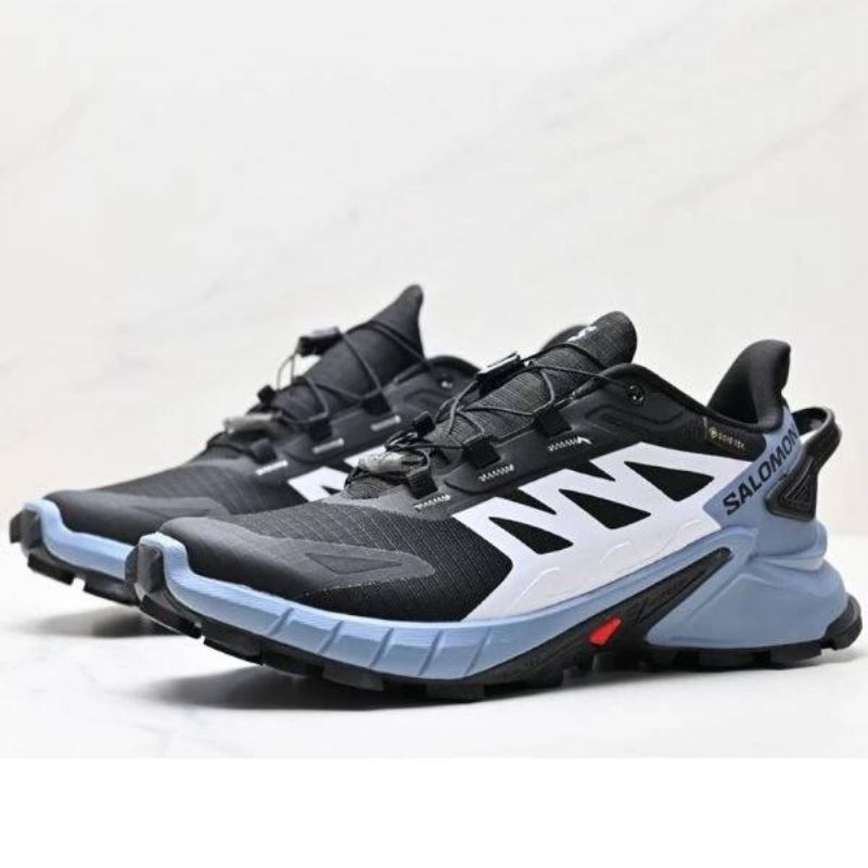 Salomon Supercross 4 GTX Trail Black Purple Premium Original