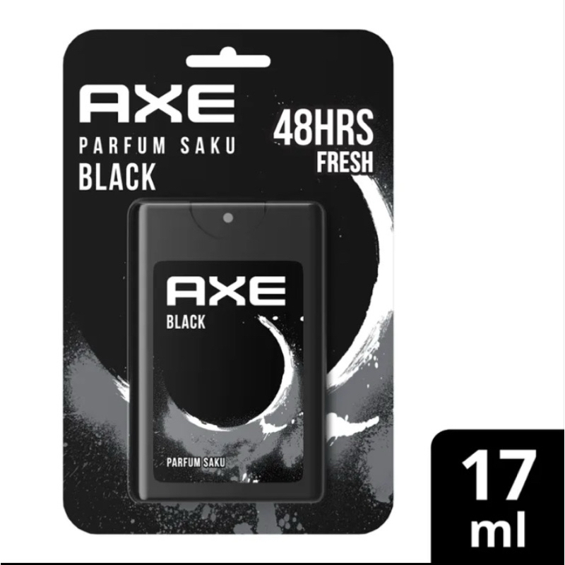 Axe Pocket Fragrance Black Parfum Saku 17ml