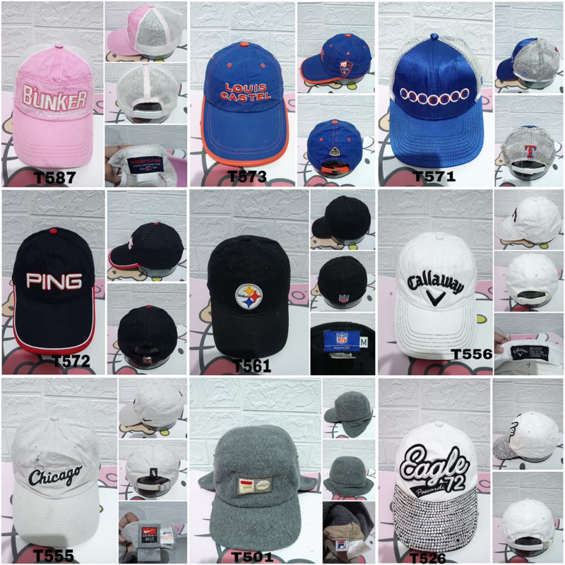 Topi, T501, Topi olahraga, Topi lari, Topi golf, Topi nongkrong, Topi pantai