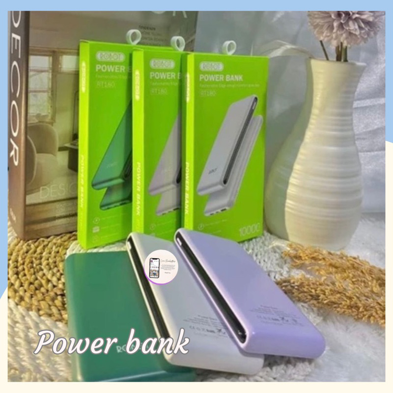 POWERBANK ROBOT TR180 POWERBANK CHARGER HP