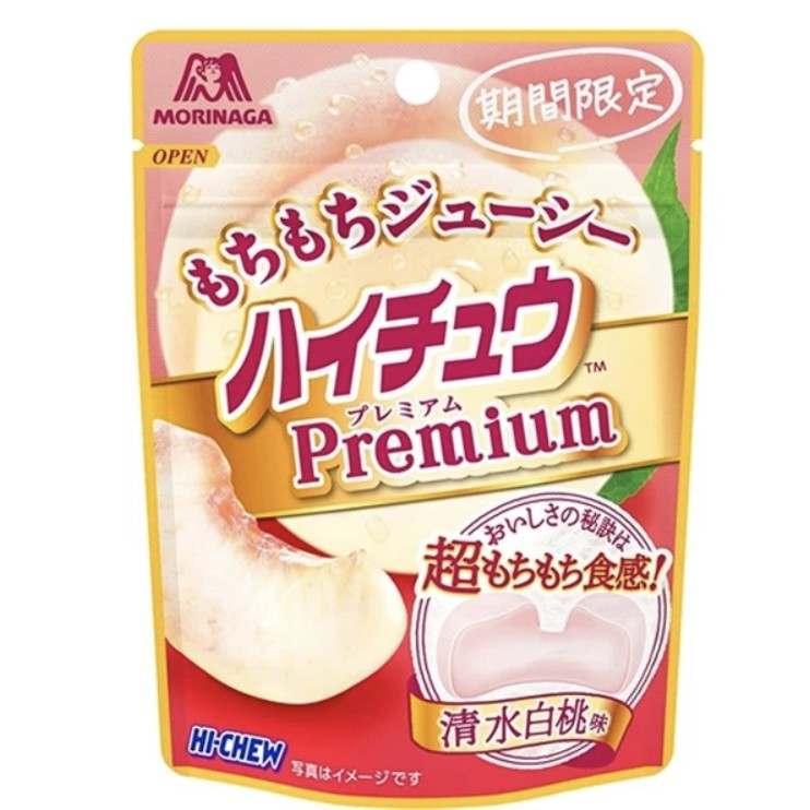 

Hi Chew Premium Shimizu White Peach from Japan