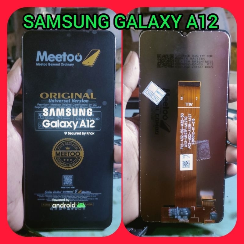 LCD TOUCHSREEN TS FULSET SAMSUNG GALAXY A12