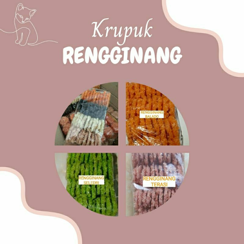 

Kerupuk Mentah ✨ Rengginang Mix / Rengginang Terasi / Rengginang Bawang Putih / Rengginang Cumi / Rengginang Udang / Rengginang Seledri / Rengginang Manis