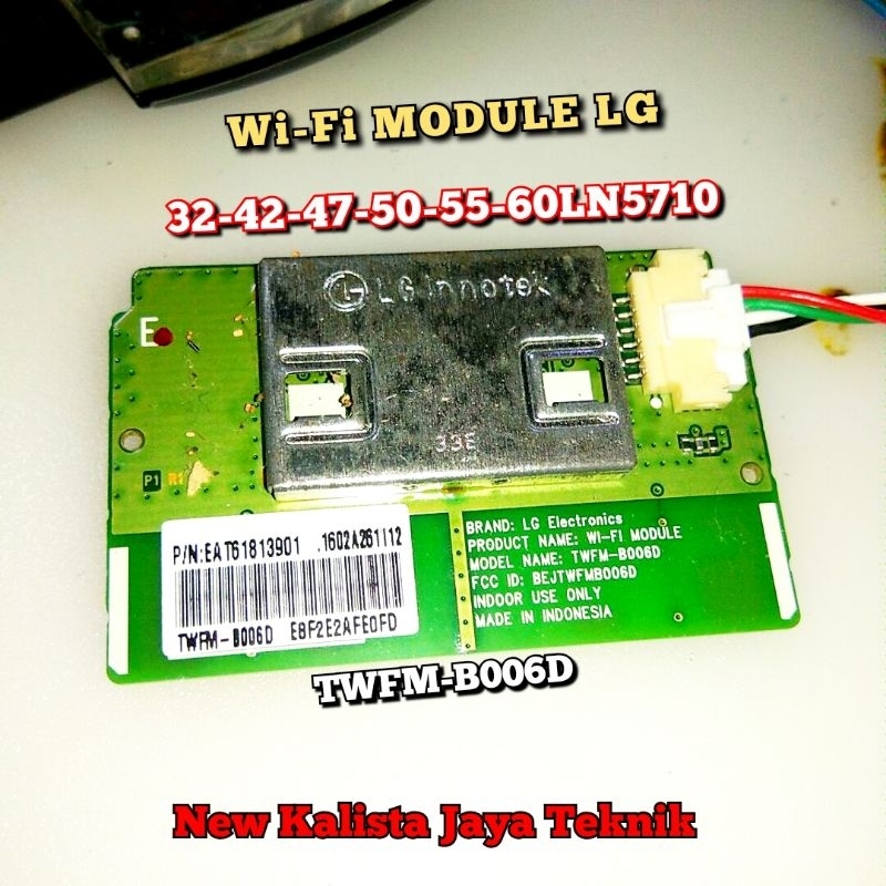 WIFI TV LG 32-60LN5710 ORIGINAL TWFM-B006D MODUL WIFI LG 32LN5710 42LN5710 47LN5710 50LN5710 55LN571