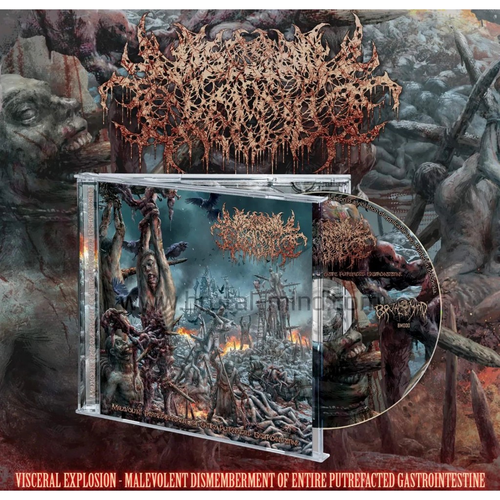 ORIGINAL CD VISCERAL EXPLOSION - Malevolent Dismemberment