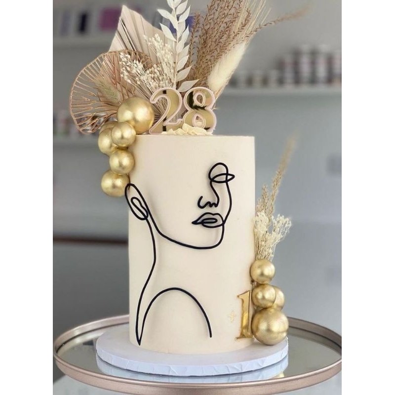

cake topper face