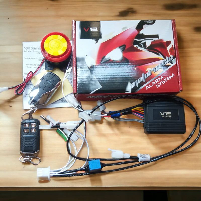 Alarm Motor V12 PNP Satria Fu Karbu