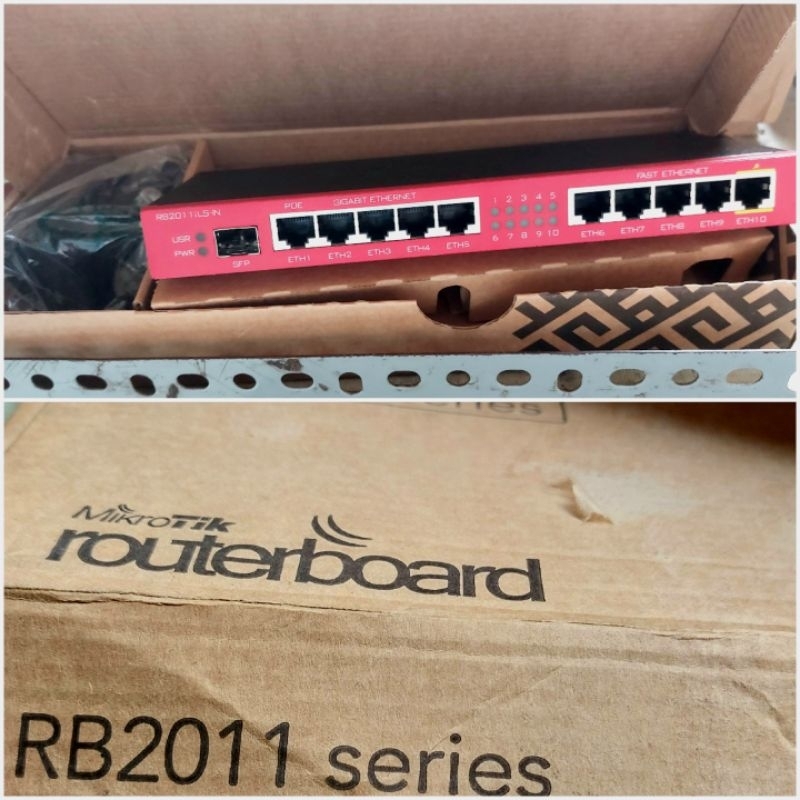 MIKROTIK RB2011ILS-IN / (GIGABIT ETHERNET) ROUTERBOARD