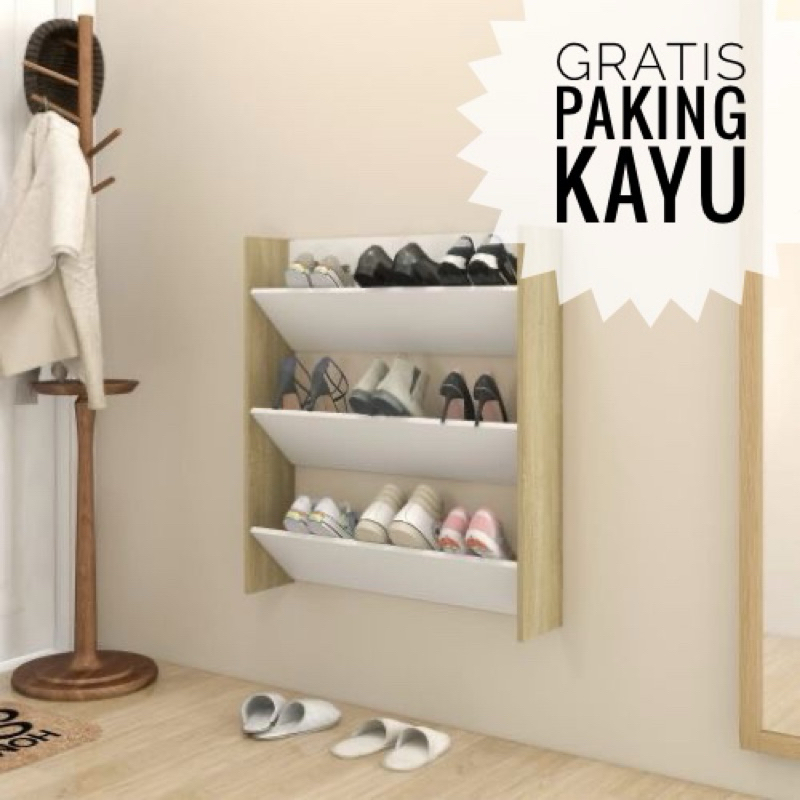 Rak Sepatu Gantung  Hemat Ruang rak sepatu minimalis tempat sepatu