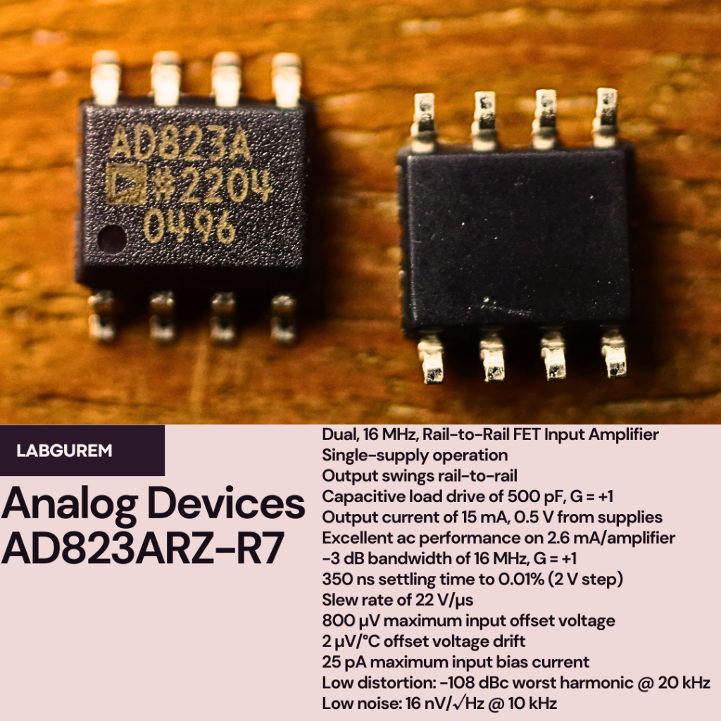 AD823 Analog Devices AD823ARZ-R7