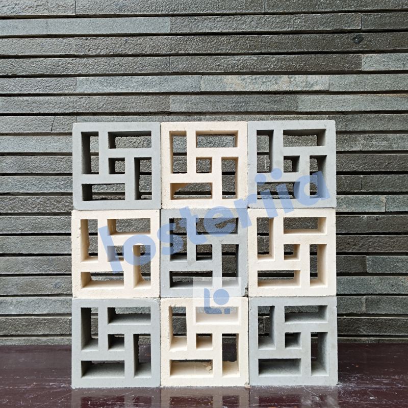 Loster Minimalis/Loster 3d/roster motif kincir