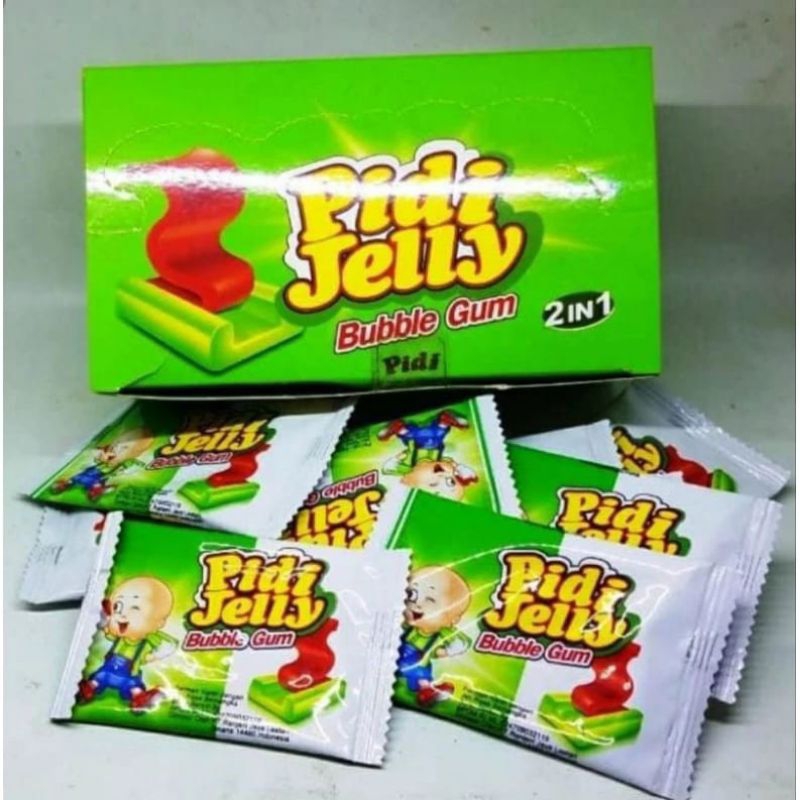 

Permen karet Pidi Jelly rasa semangka 1 pack isi 30 pcs
