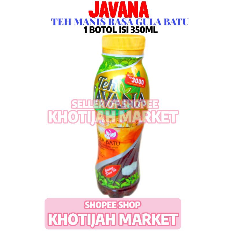 

Teh Javana Gula Batu 1 Botol Isi 350ML