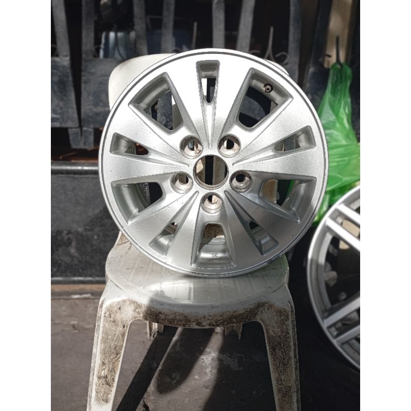 cuma 1 pcs velg standart oem original Toyota Kijang innova Type V Original Enkei