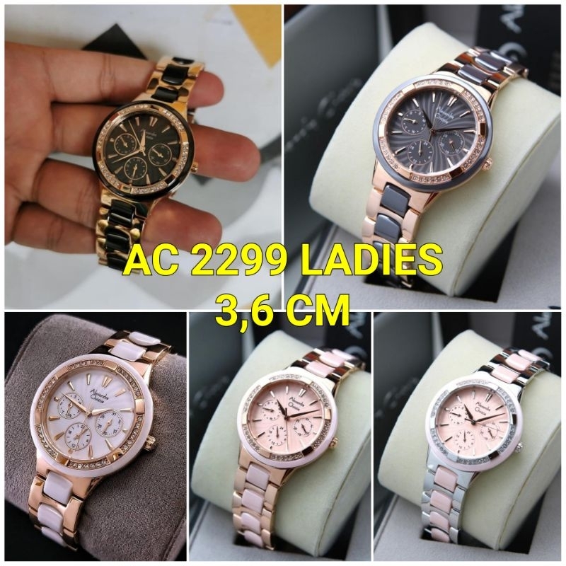 ALEXANDRE CHRISTIE WANITA AC 2299 KERAMIK ORIGINAL/ALEXANDER CHRISTIE CEWEK 2299