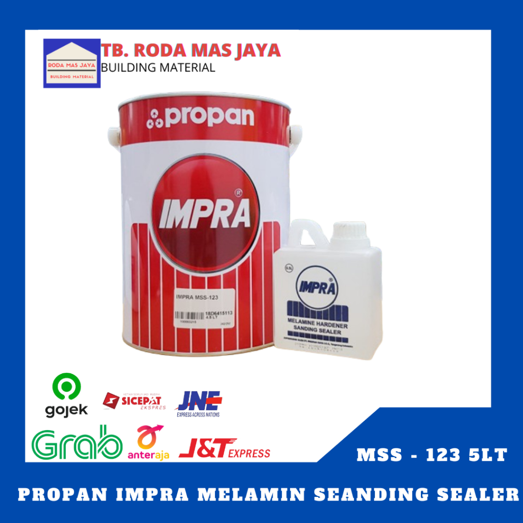 Propan/Cat Pelapis Kayu/Impra Melamin Sanding Sealer MSS-123 5kg