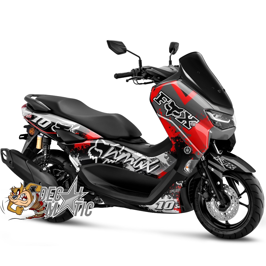 Decal Stiker Full Body motor yamaha Nmax old 2015 - 2019 NMAX NEW/ BARU 2020 2021 2022 2023 Merah Gr