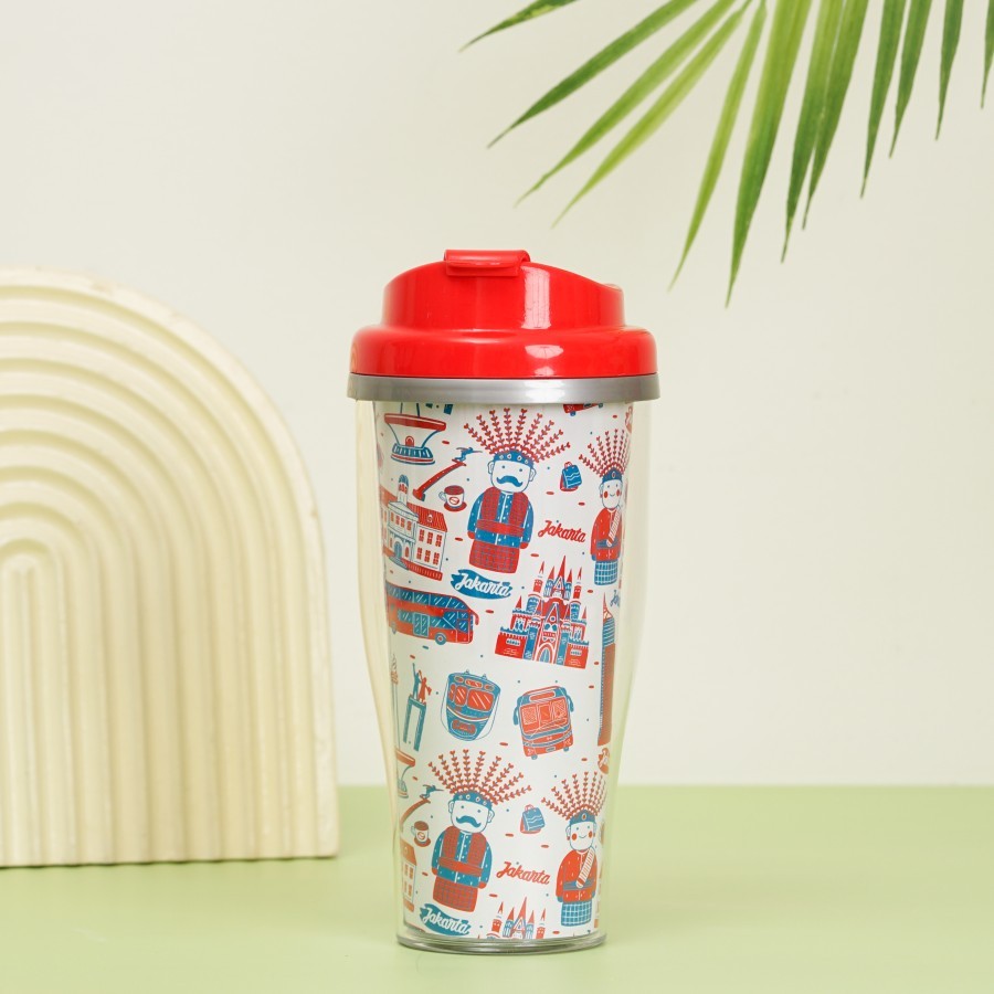 

Tumbler Jakarta Insert Paper Souvenir Kado Oleh Oleh DKI Ibu Kota
