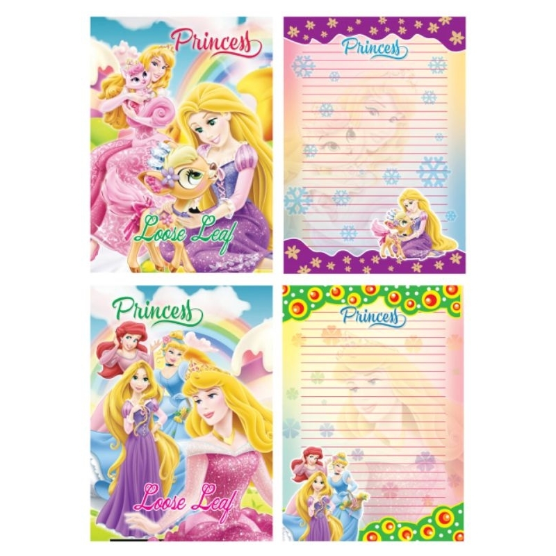 

LOOSE LEAF A5 ISI 20 LEMBAR / 20 LUBANG MOTIF PRINCESS