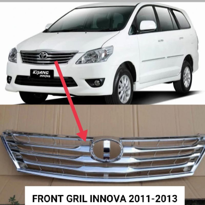FRONT GRIL INNOVA 2011-2013 ATAU GRILLE DEPAN INNOVA