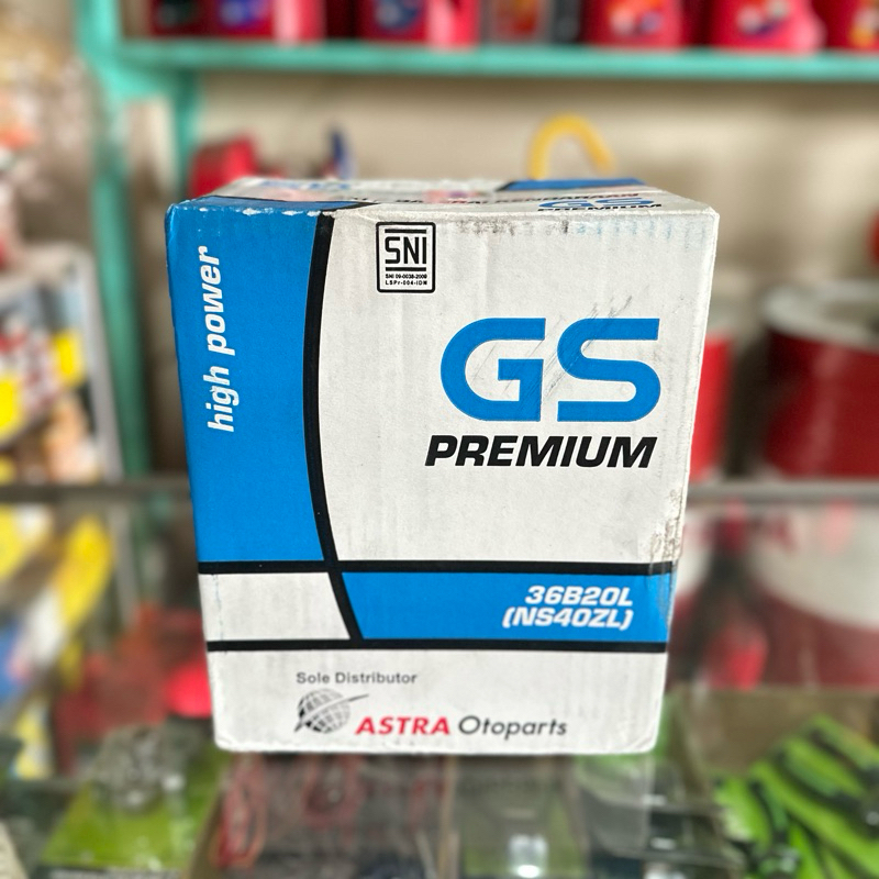 Aki / Accu GS PREMIUM NS40ZL ASTRA OTOPARTS