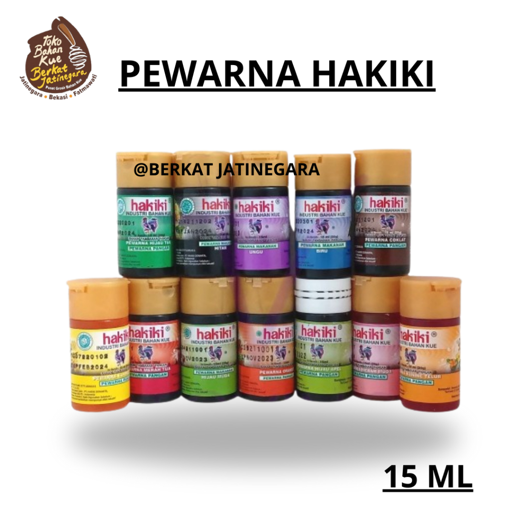 

PEWARNA HAKIKI CAP AYAM / PEWARNA MAKANAN / PEWARNA HAKIKI 15 ML