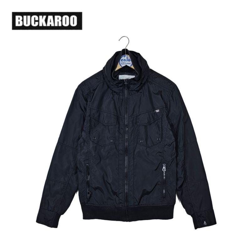 jacket motor casual kasual BUCKAROO outdoor pria cowok cewek unisex parasut