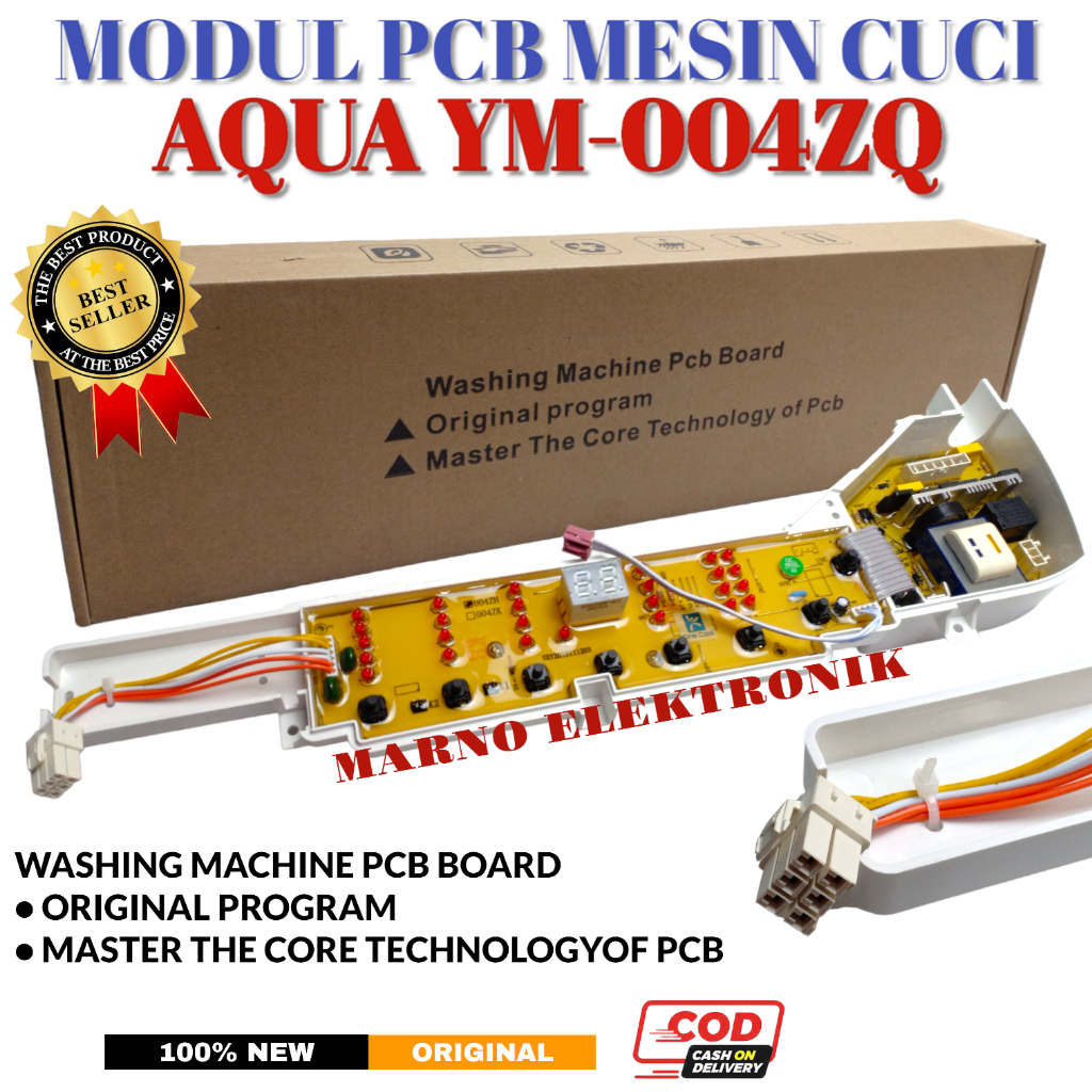 MODUL PCB YM-004ZQ MESIN CUCI AQUA TOP LOADING AQW78DD AQW88DD AQW98DD ASLI ORIGINAL ORI