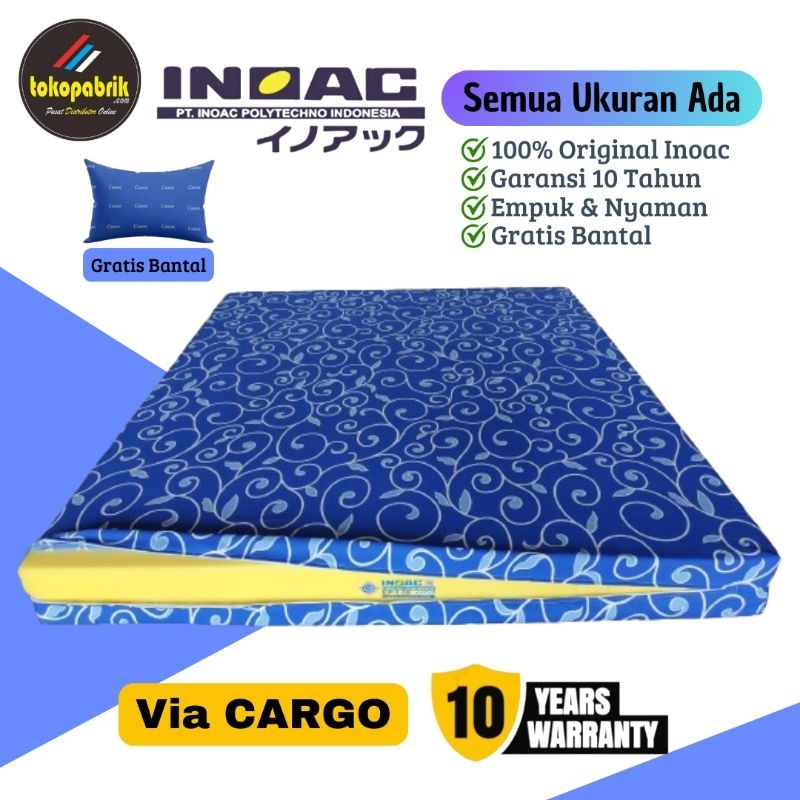 Kasur Busa Inoac Original Ukuran 120, 140, 160, 180 cm Kasur Full Busa Tebal 20 cm Termurah Bergaran