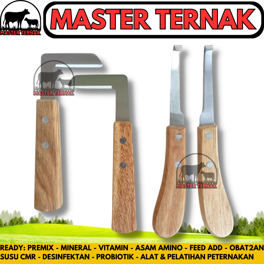 PISAU POTONG KUKU SAPI KOMPLIT - Rennet Hoof Trimmer