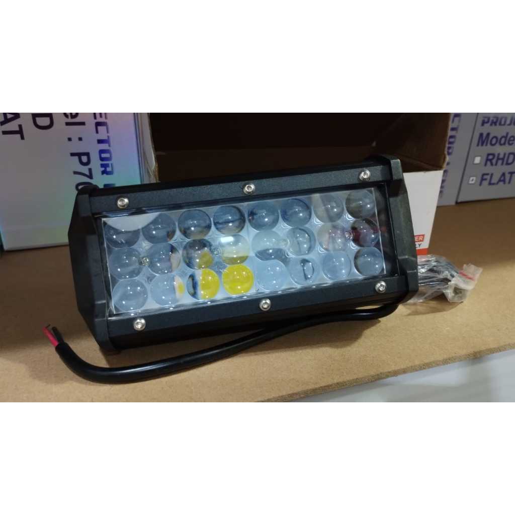 lampu tembak lampu sorot mobil motor 6D 24 LED