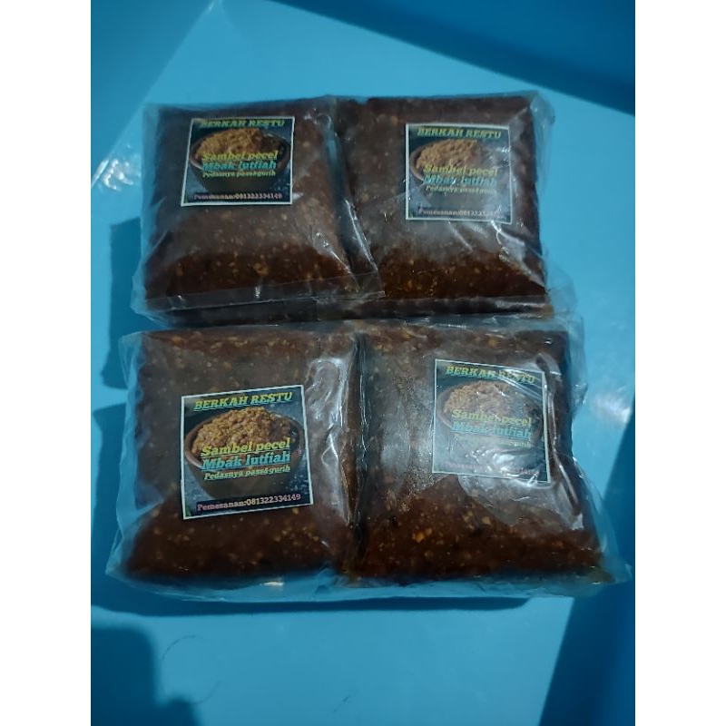 

Sambal pecel 1pack isi 6