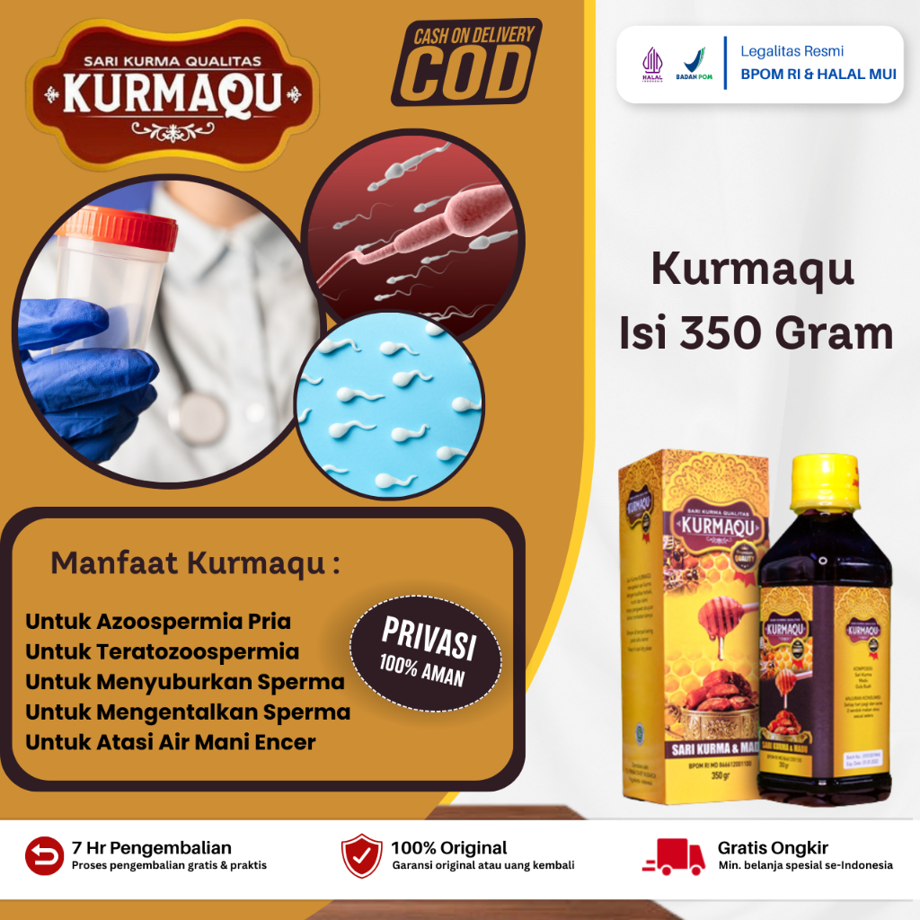 Madu Untuk Azoospermia Pria, Untuk Teratazoospermia, Untuk Menyuburkan Sperma, Untuk Mengentalkan Sp