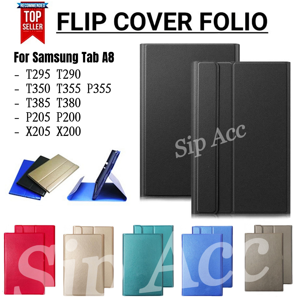 Samsung Tab A8 2019 2022 2015 2017 2021 Spen 8 10.5 inch Casing T295 X205 T385 T355 P355 P205 Flip C