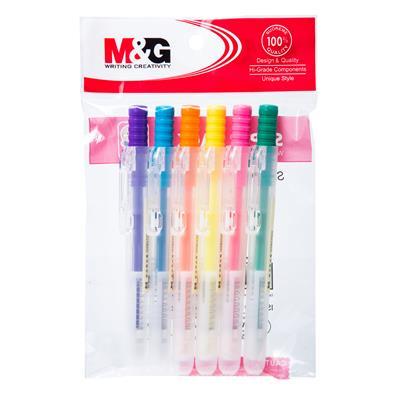 

Stabilo M&G Retractable Highlighter AHM27301 Penanda Warna Original 100 Bagus