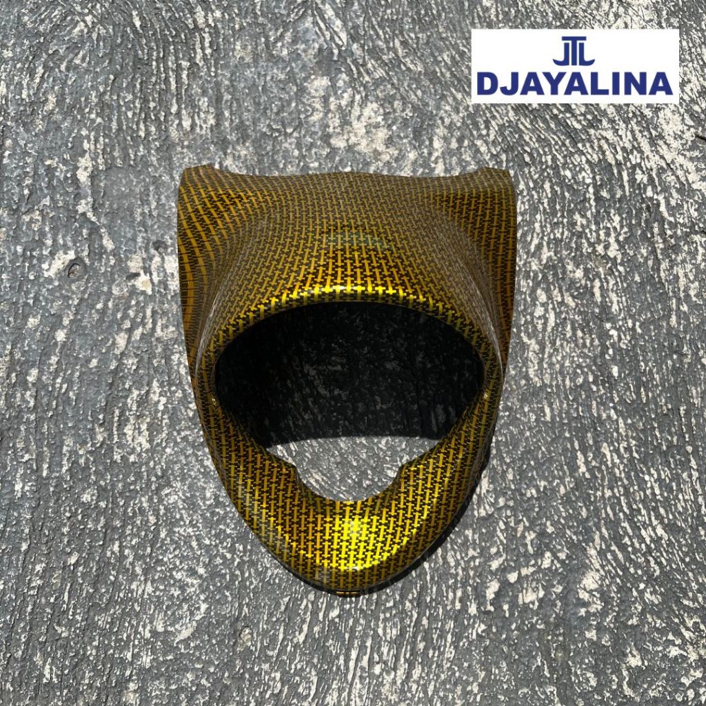 Cover Lampu Depan FINO Karbu Carbon (2012-2013)