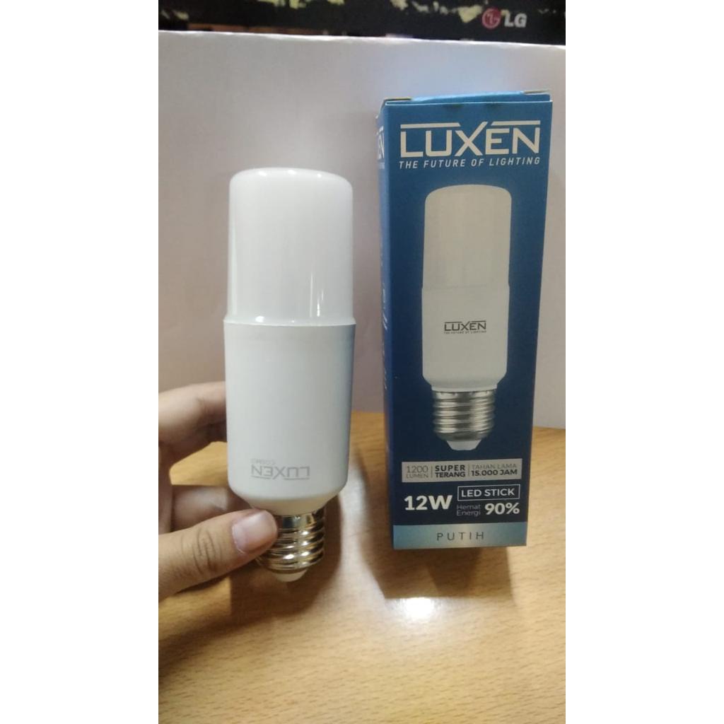 LAMPU LUXEN LED BULB STICK 12W 12 W BOHLAM LED LUXEN STICK 12WATT 12 WATT