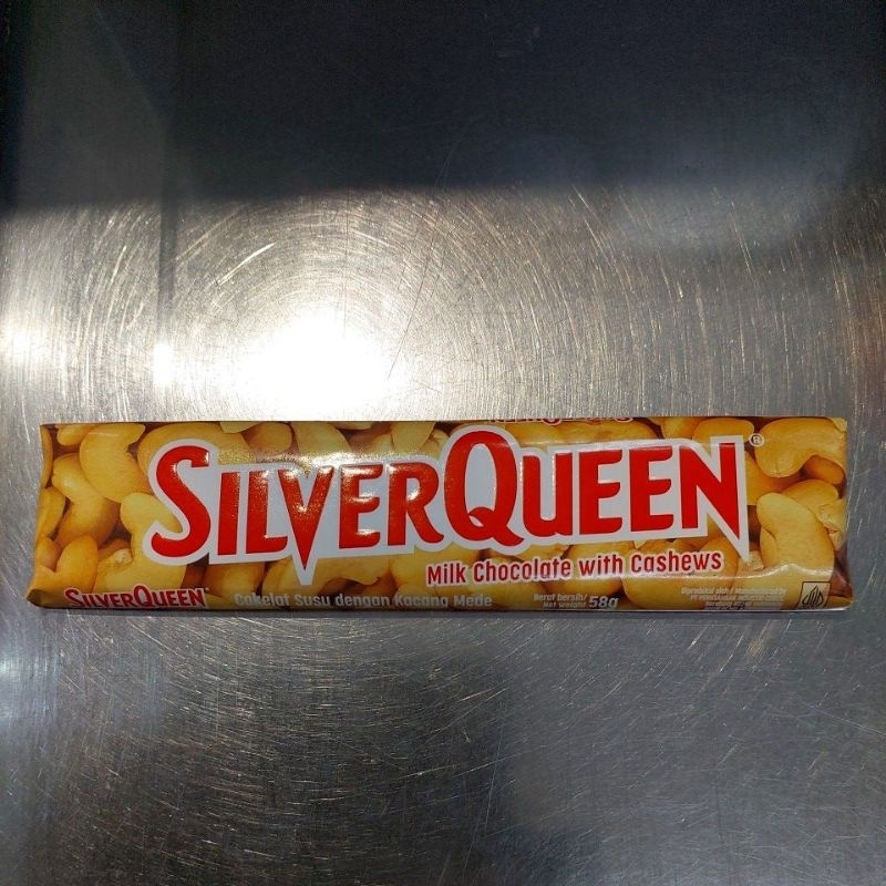 

Silverqueen Milk Chocolate With Cashew 58 gram