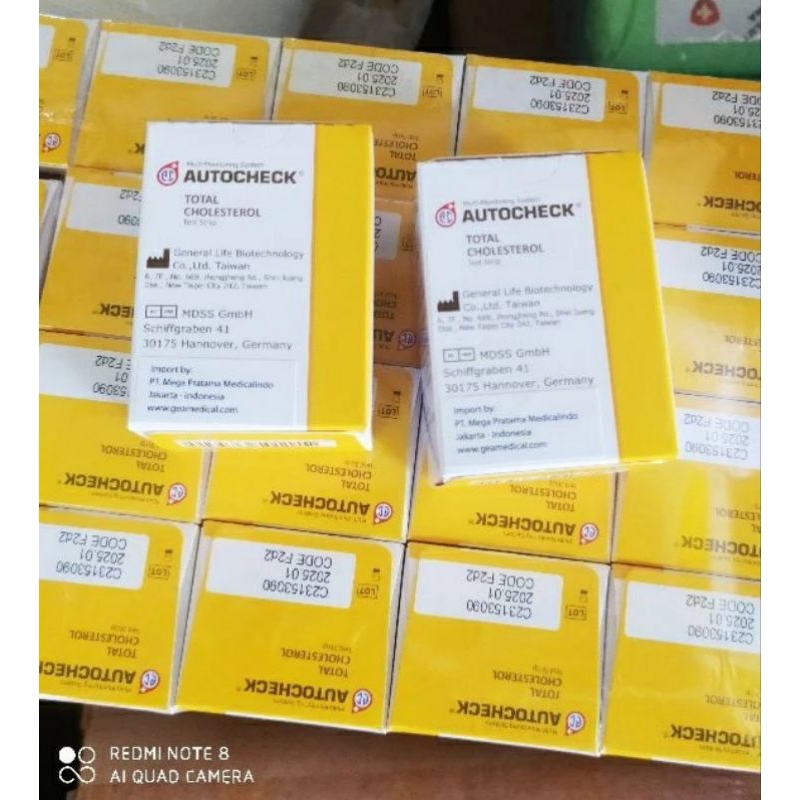 strip kolesterol autocheck/cholesterol autocheck