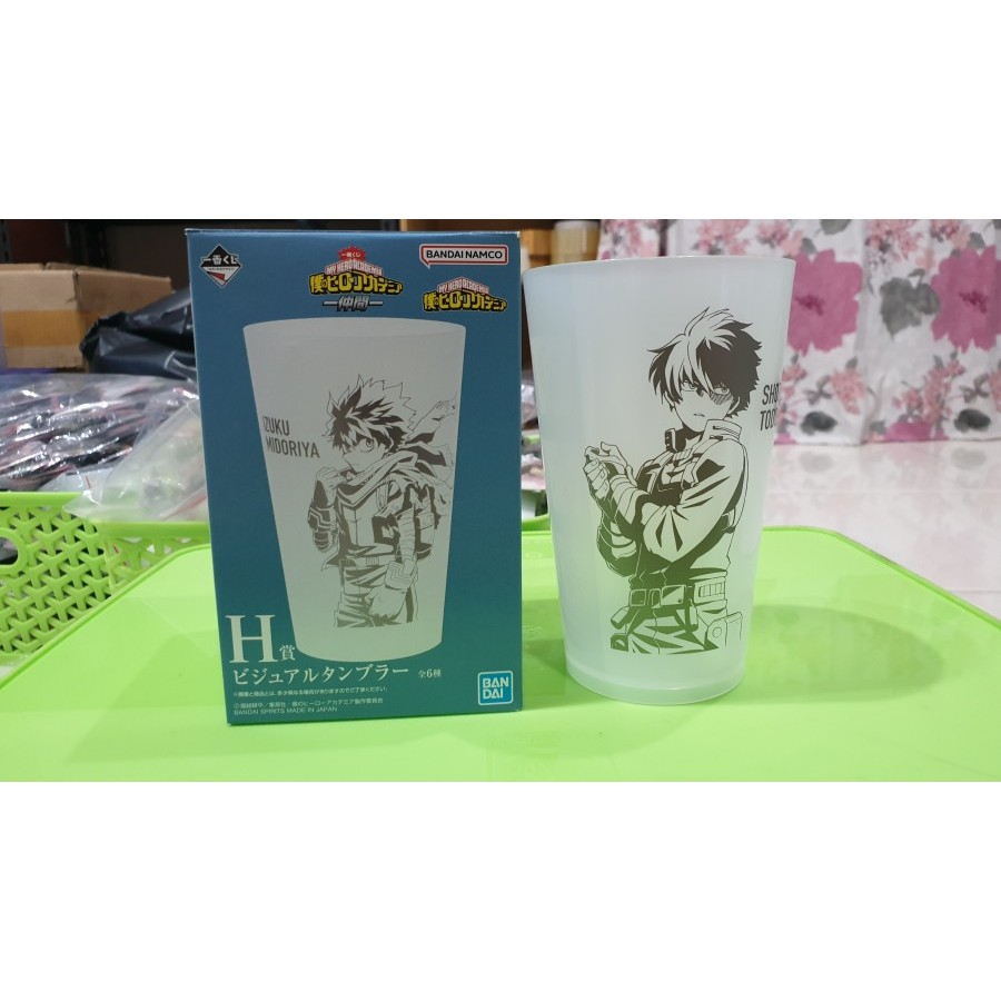 ichiban kuji My Hero Academia plastic cup H Shoto Todoroki ori murah