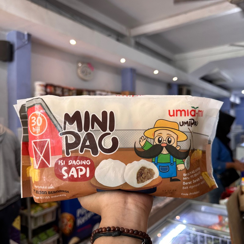 

Umiami mini pao isi daging 30biji